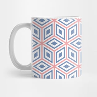 Geometric Seamless Pattern - Cubes 019#002 Mug